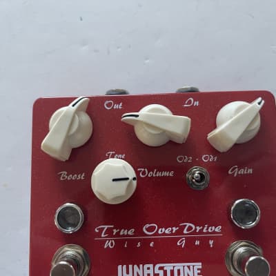 LunaStone Pedals Wise Guy True Overdrive Boost Guitar Effect Pedal + Box image 3