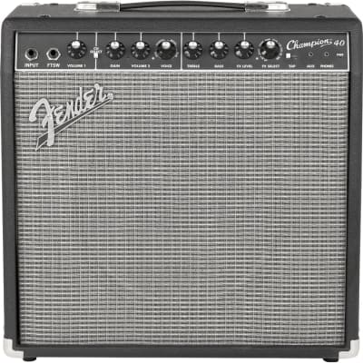 Fender Champion 40 40-Watt 1x12 Guitar Amplifier Combo image 1