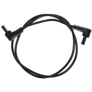 Voodoo Lab PPBAR-R24 2.1mm Standard Polarity Right-Angle to Right-Angle Pedal Power Cable - 24"