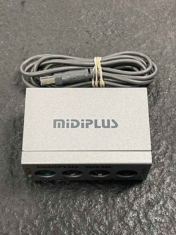 MIDIplus Tbox 2X2 Mid 2010's? Silver Reverb