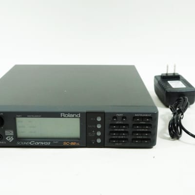 Roland SC-88VL Sound Canvas MIDI Sound Module SC88 w/ 100-240V PSU 