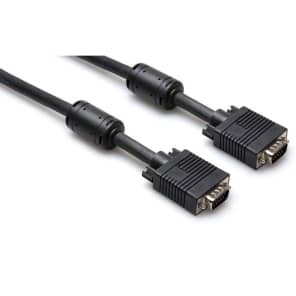 Hosa VGA-506 DE15 to Same VGA Cable - 6'