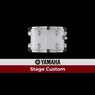 Yamaha Stage Custom Birch 5pc Drum Set w/22" BD Natural Wood image 2