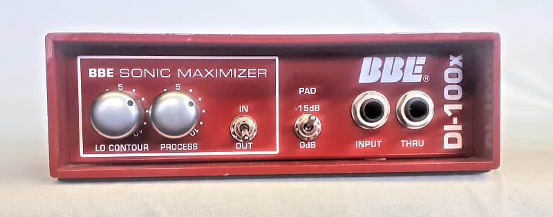 BBE DI-100X Active DI Box with Sonic Maximizer