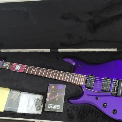 Ernie Ball MUSIC MAN JP6 John Petrucci Signature Left-Handed  Firemist Purple image 5
