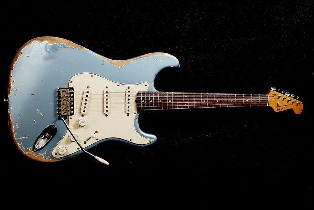 RebelRelic '62 S-Series Ice Metallic Blue Relic Stratocaster Fender Custom Shop (Serial: 62129) image 1