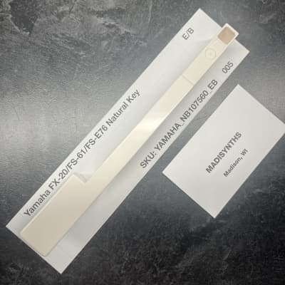 ORIGINAL Yamaha/Korg Replacement E/B Key (NB107560) for Yamaha DX7/DX5/DX9, SY77/SY85/SY99, Korg M1, Wavestation, Z1, etc