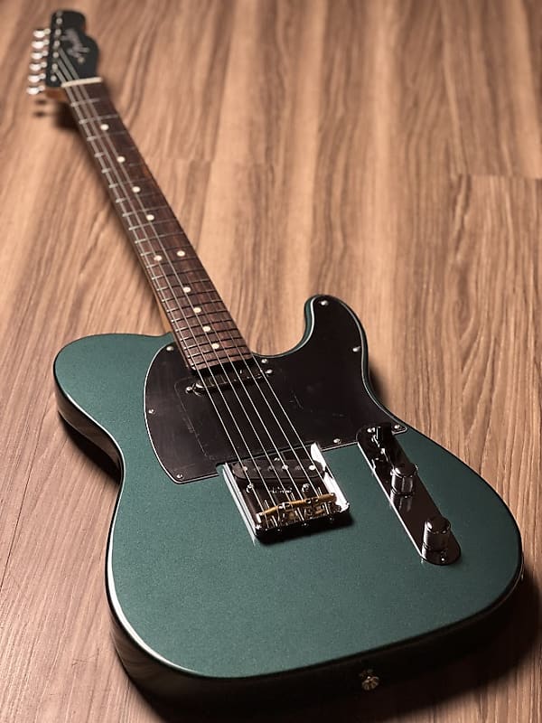 Fender Japan MIJ FSR Collection Hybrid II Telecaster with Rosewood FB in  Sherwood Green Metalic