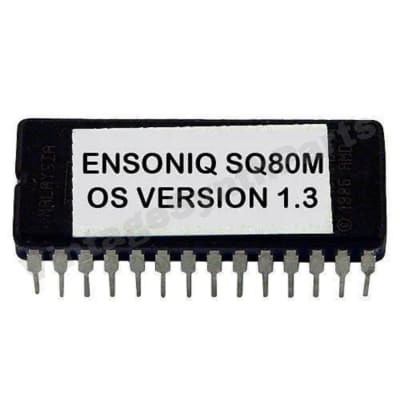 Ensoniq SQ-80M Eprom Upgrade Latest OS Version 1.3 Update SQ80M