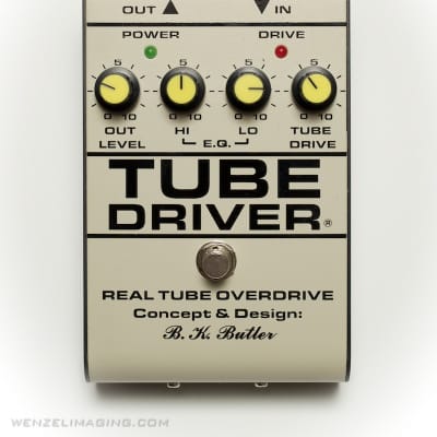 TUBE DRIVER- Eric Johnson 5th knob Bias. Not a Reissue. Hand-Made - Buy Direct from BK Butler! image 1