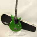 Reverend Guitars Mike Watt Wattplower Bass Guitar - Satin Emerald Green  w/ Case