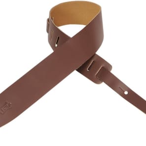 Levy's M26-BRN 2.5" Hand Brushed Suede Guitar Strap