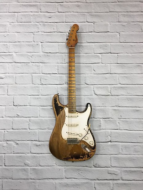 Fraser Guitars Aged 54 Tobacco Burst Vintage Style Strat