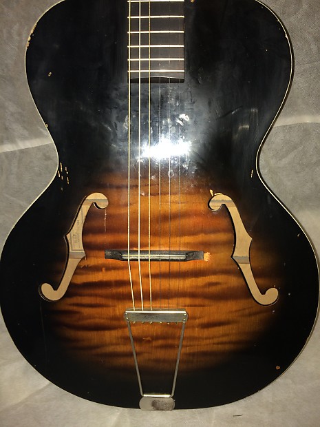 Vintage 1938 SS Stewart Archtop model 7000 guitar | Reverb