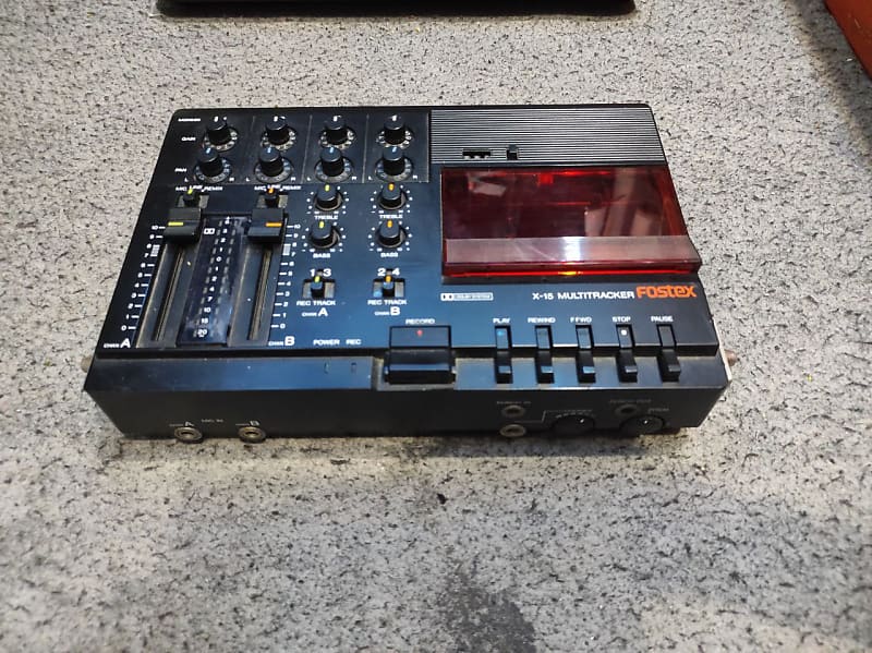 Fostex X 15 Multitracker Cassette Recorder Reverb