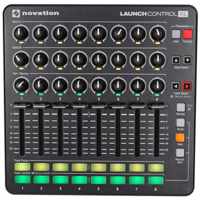 Novation Launch Control XL MIDI USB Ableton Live Controller w/ HUI Integration