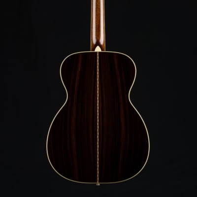 Bourgeois OM-42 Black Top Adirondack Spruce and Indian Rosewood NEW image 3