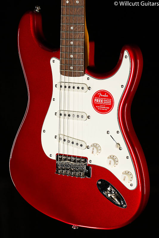 Squier Classic Vibe '60s Stratocaster®, Laurel Fingerboard, Candy Apple Red - ISSG21003772-7.18 lbs image 1