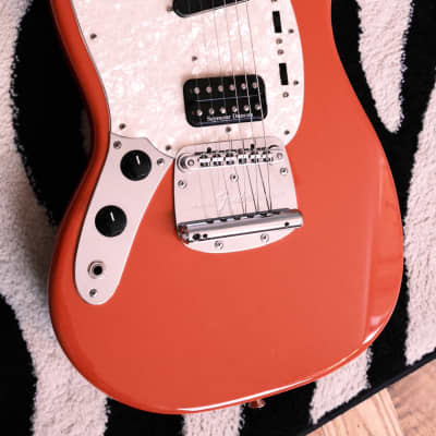 Fender Kurt Cobain Mustang Left-Handed 2012 Fiesta Red image 1