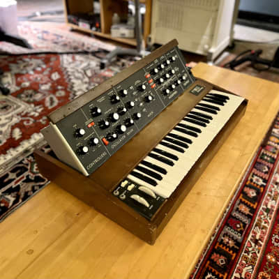 VINTAGE Moog MiniMoog Model D 1979 - Walnut original analog synthesizer USA synth image 3