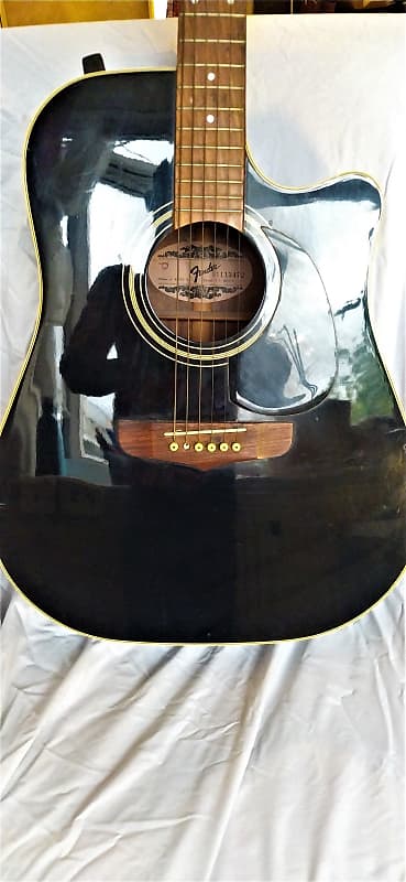 RARE '90s Fender La Brea California Series Electro Acoustic Guitar