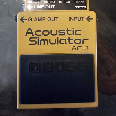 Boss AC-3 Acoustic Simulator Pedal