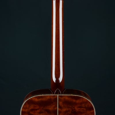 Santa Cruz OM-45 Renaissance Cedar and ‘The Tree’ Mahogany Custom with Japanese Awabi Pearl NEW image 22