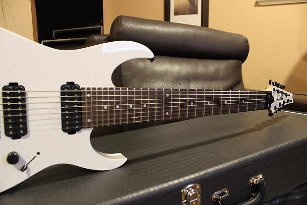 Ibanez RG2228A Galaxy White Prestige 8 String | Reverb