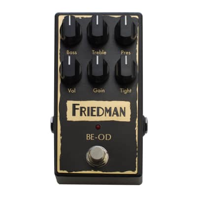 Reverb.com listing, price, conditions, and images for friedman-be-od-overdrive-pedal