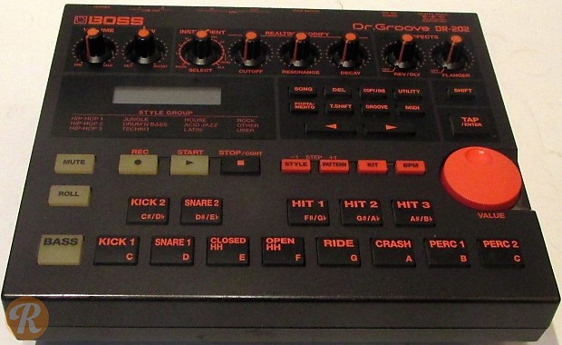 BOSS Dr.Groove DR-202 リズムマシン BOSS DR-202 Dr. Groove | Vintage Synth Explorer