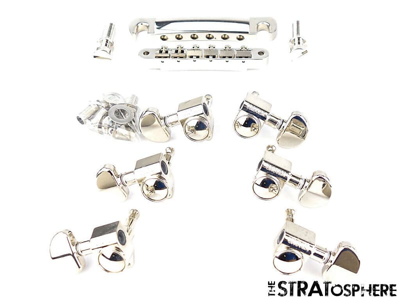 USA Gibson ES335 Dot TuneOMatic BRIDGE + GROVER TUNERS Reverb