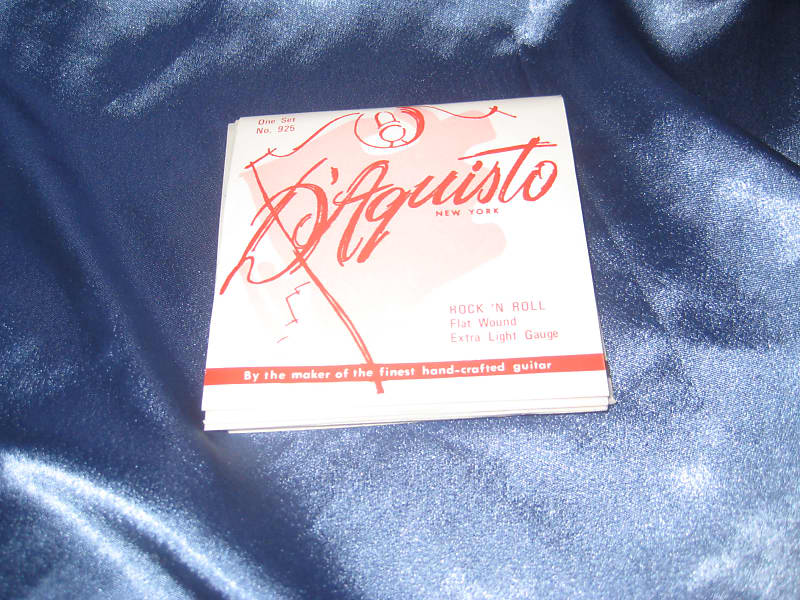 D'Aquisto Set of Electric Guitar Strings Vintage from 1960's image 1