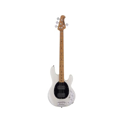Sterling by Music Man Ray34 in Pearl White Bass Guitar | Reverb