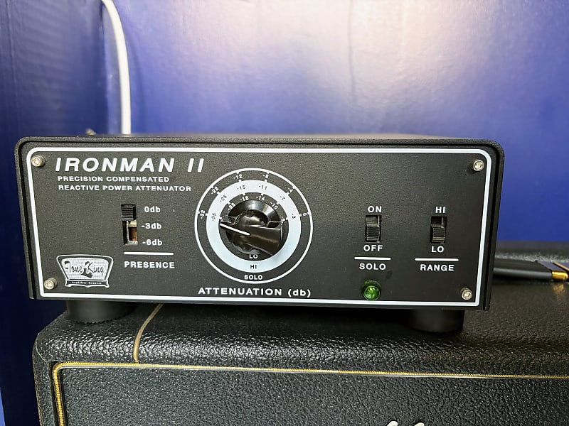 Tone King Ironman II 100-Watt Precision Compensated Reactive Power Attenuator 2018 - Present - Black image 1