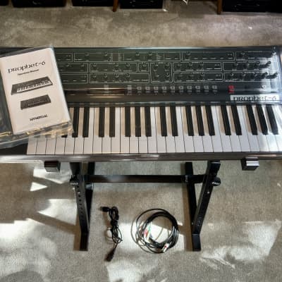 Sequential Prophet 6 Polyphonic Analog Keyboard Synthesizer w/Deck Saver, Moog Pedal, Cables, Paperwork