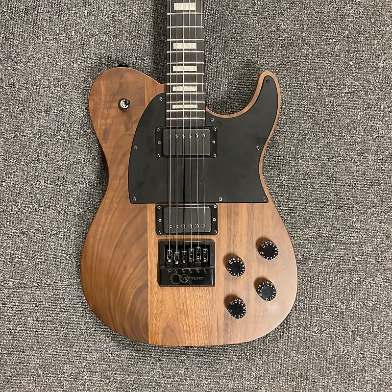 Used JERICHO FUSION Walnut Electric Guitar Reverb