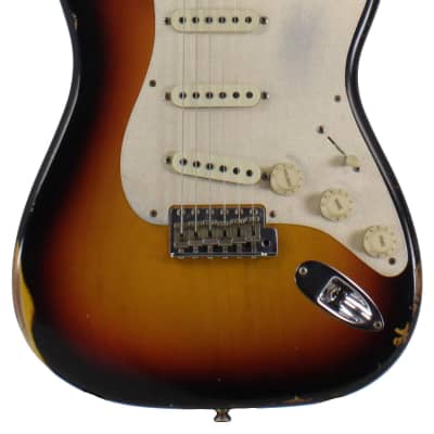 Fender Custom Shop LTD 58 Special Strat Relic, Faded Aged 3 Tone Sunburst - NAMM image 1