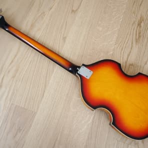 1960s Teisco Violin Bass Vintage w/ Scroll Headstock Japan