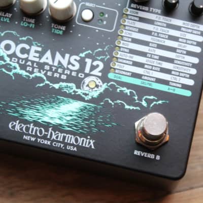 EHX Oceans 12 Dual Stereo Reverb imagen 7