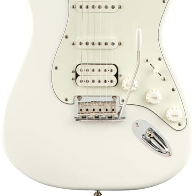 Fender Player Stratocaster HSS - Polar White with Maple Fingerboard image 1