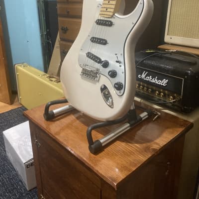 Fender USA Strat/Stratocaster ST P/C Blizzard Pearl, Fender C/S Fat 50's image 3