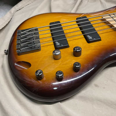 Ibanez SoundGear SR375M 5-String Bass with Aguilar Pickups 2012 image 6