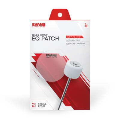 Evans EQ Patch EQPC1 BassDrum Patch, for Single Pedal - Accessory for Drumhead Bild 2