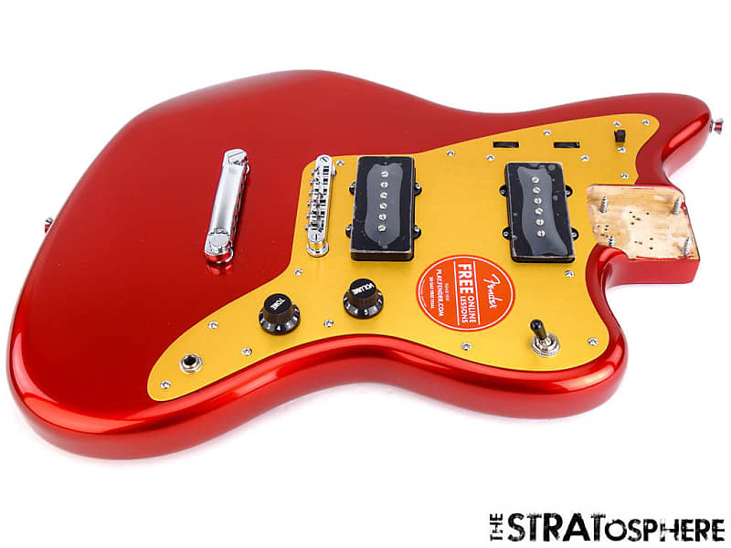 Fender Squier Deluxe Jazzmaster LOADED BODY Stop Tail Bridge