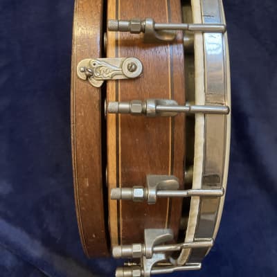 Triple X Tenor Banjo (17 fret) 1920s - Walnut image 7