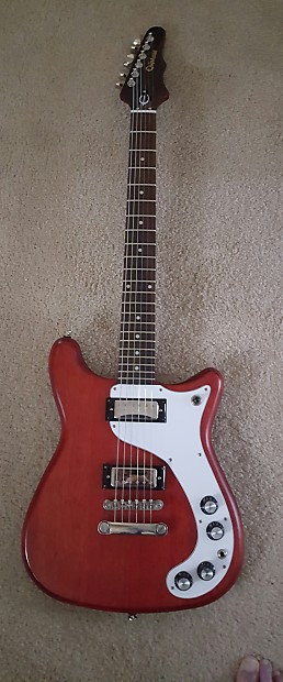 EPIPHONE 1966 Wilshire worn cherry