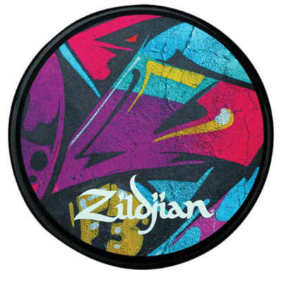 Zildjian 6" Graffiti Practice Pad image 1
