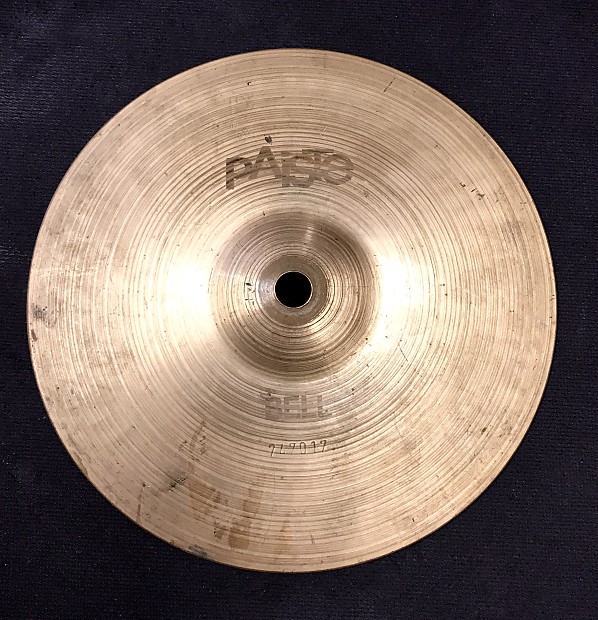 Paiste 8" 2002 "Black Label" Bell Cymbal 1971 - 1980 image 1