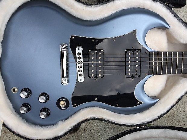 Gibson sg blue mist top