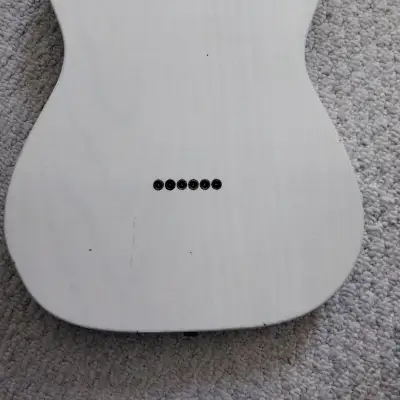 MJT Telecaster  White Blonde Mary Kay Loaded Complete Body image 7